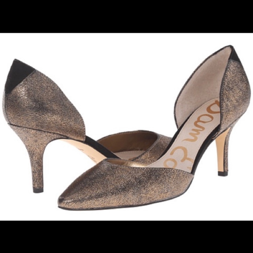 NEW- Sam Edelman Opal Pump in Bronze, 7.5